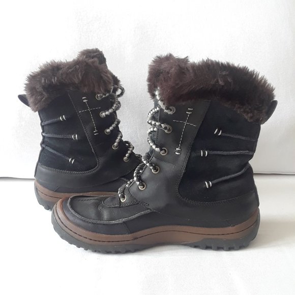 Merrell. Waterproof Leather Winter Boots. Decora Sonata. Size 7B (37.5) - Picture 6 of 16